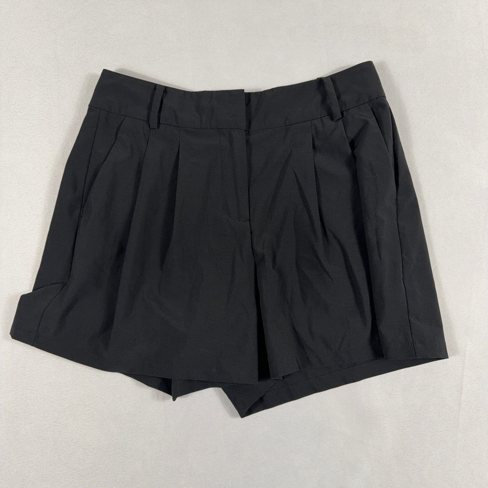 Calia Pleated Golf Shorts Black Active‎ Stretch Women Size 4